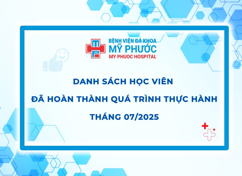 DANH SÁCH ĐĂNG KÝ THỰC HÀNH THÁNG 7 - 2025