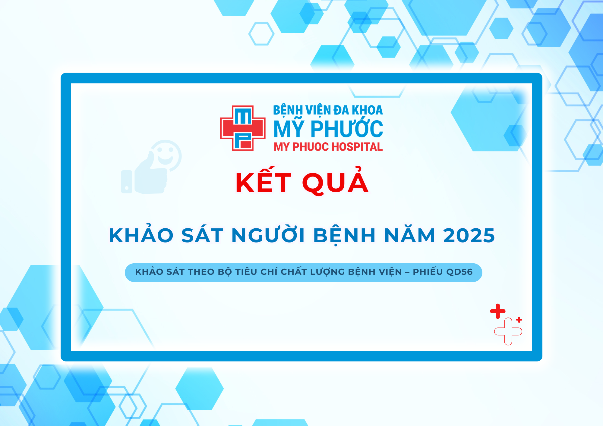 Kết quả khảo sát người bệnh Quý III năm 2025